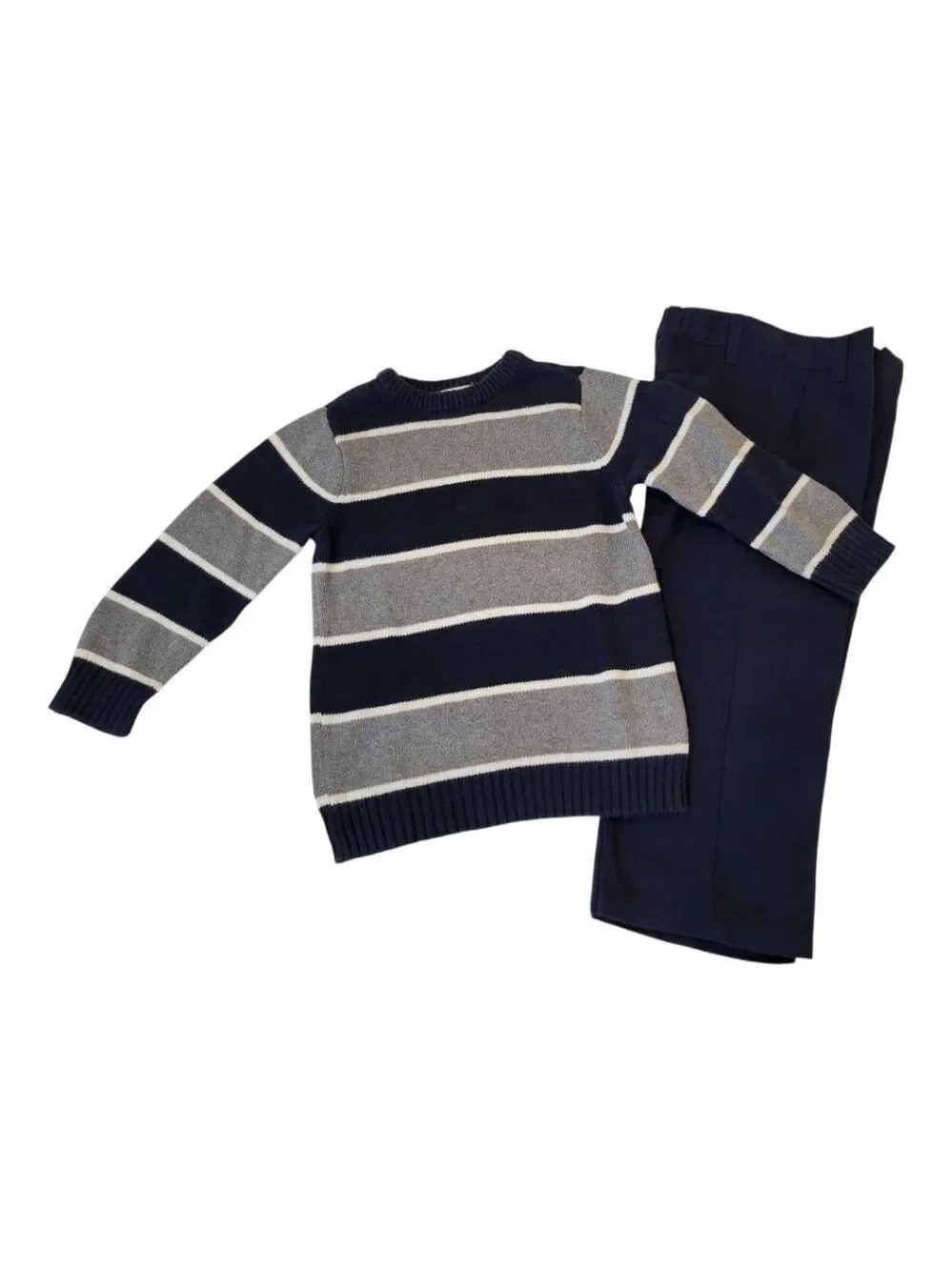 Children's Place 4T Sweater + School Pants Outfit